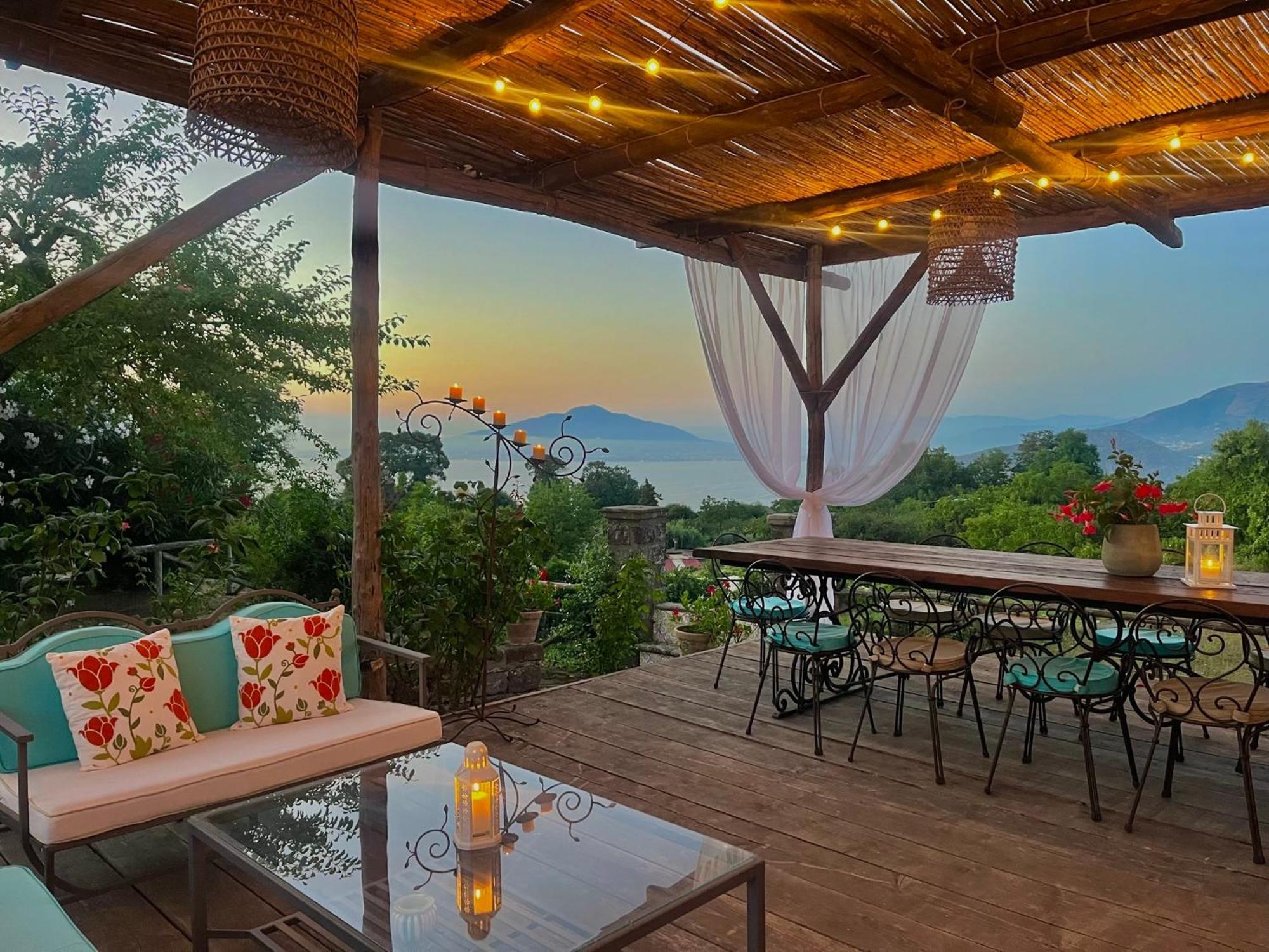 La Dimora 2: Relax&Sea View Villa Маса Лубрензе Екстериор снимка